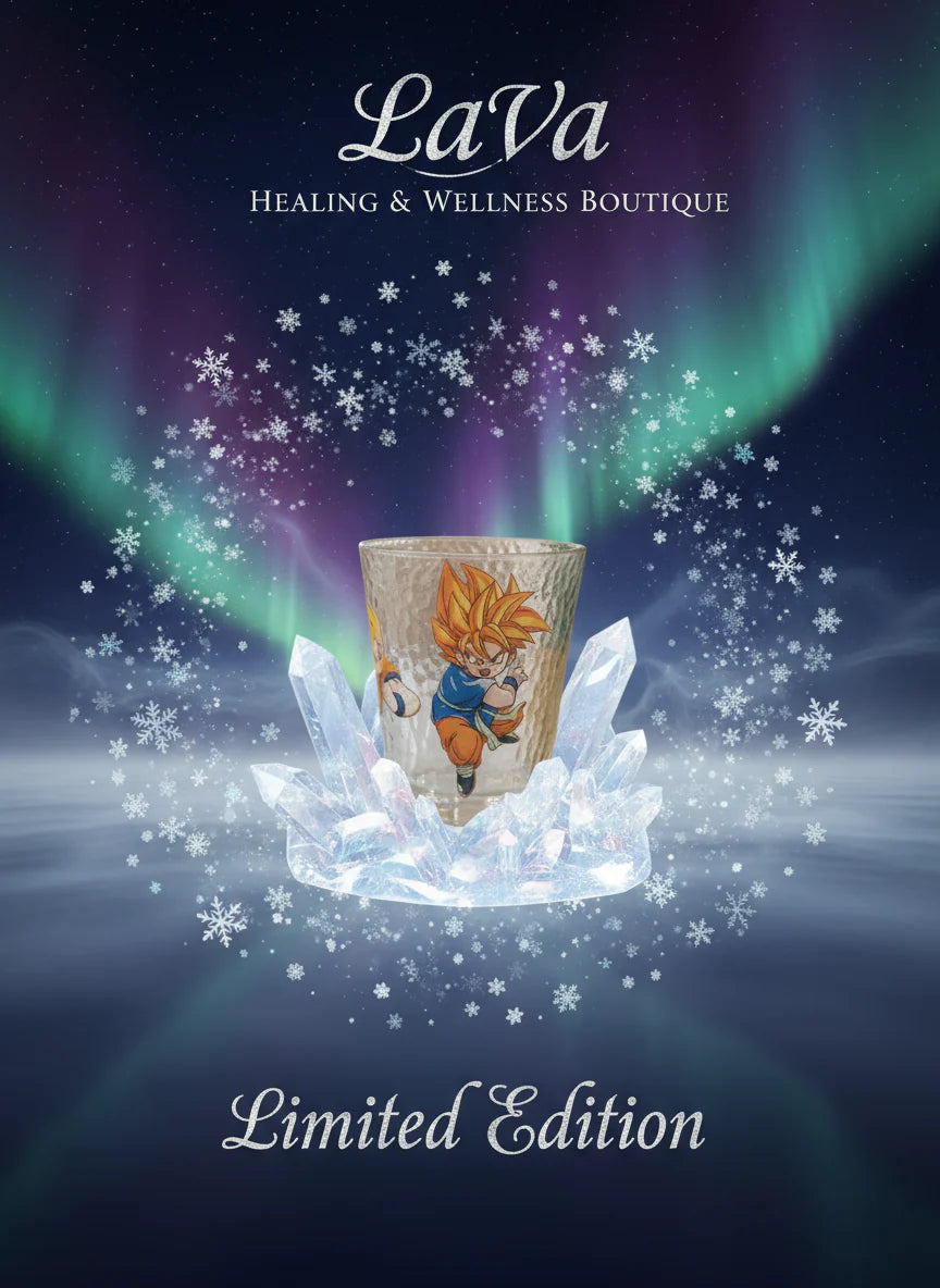 Dragon Ball GT candle in winter theme